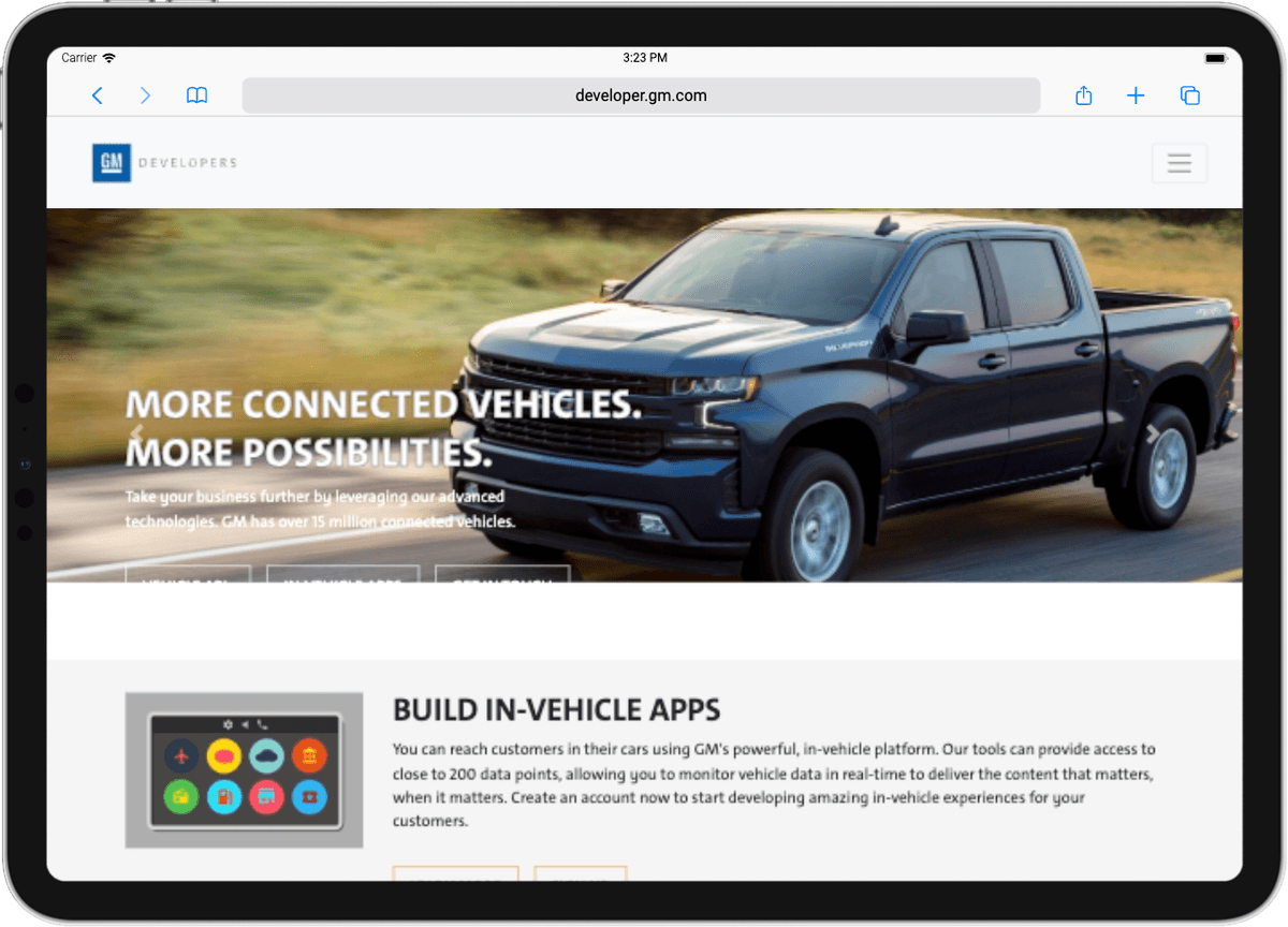 GM Developer Ecosystem