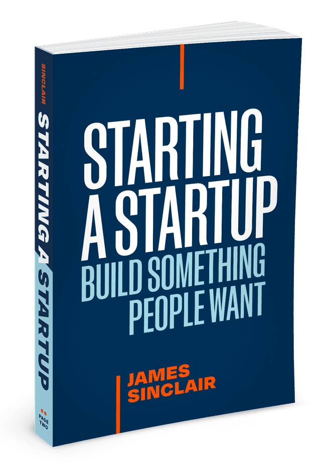 Starting A StartUp Book Cover