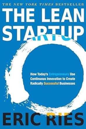 The Lean Startup by Eric Ries - Book Cover
