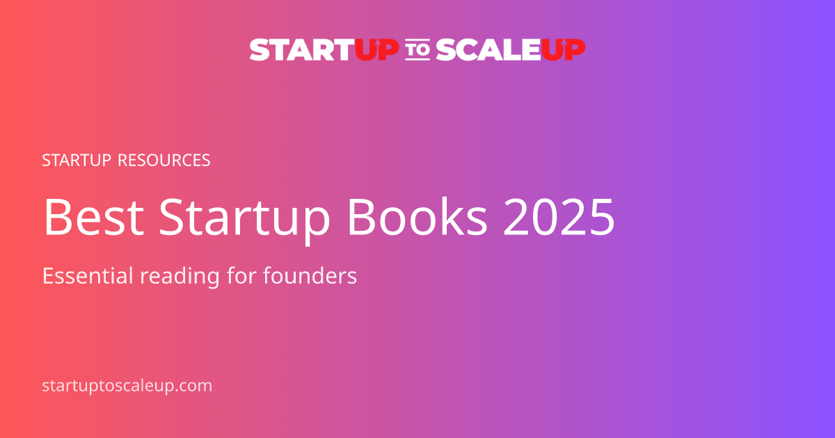 Best Startup Books 2025