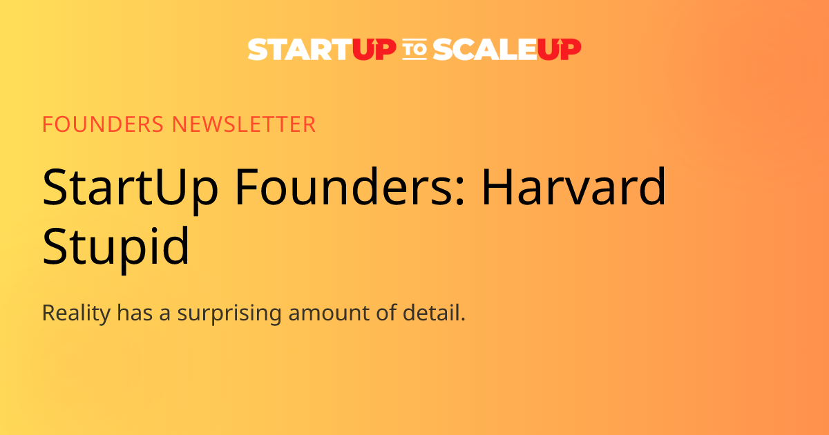 Harvard Stupid: When Intelligence Becomes a Trap